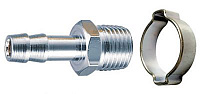 Пневматический переходник Fubag 1/4"M на елочку d=12мм + кольцо (180266 B)