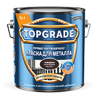 Краска для металла гладкая Topgrade by Hammerite глянцевая RAL 8017 Коричневый TopGrade (2л)
