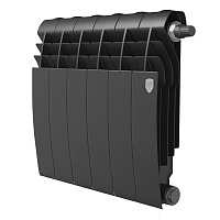 Радиатор биметаллический BiLiner 350 VR 6 секций Noir Sable Royal Thermo RTBNSVR35006