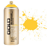 Краска аэрозольная для граффити Montana GOLD NC-FCRYLIC G 1210 Желтая