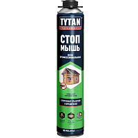 Пена монтажная коричневая СТОП МЫШЬ профессиональная TYTAN Professional 18059