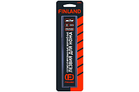 Лезвия для ножа сегментированные вороненые FINLAND 25мм 1861