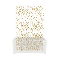 Шторка для ванной комнаты FORA PEVA "PIXEL" 200*180см FOR-PV03