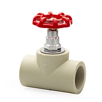Вентиль PPR 40 Lammin полипропилен серый Lm31071000040G
