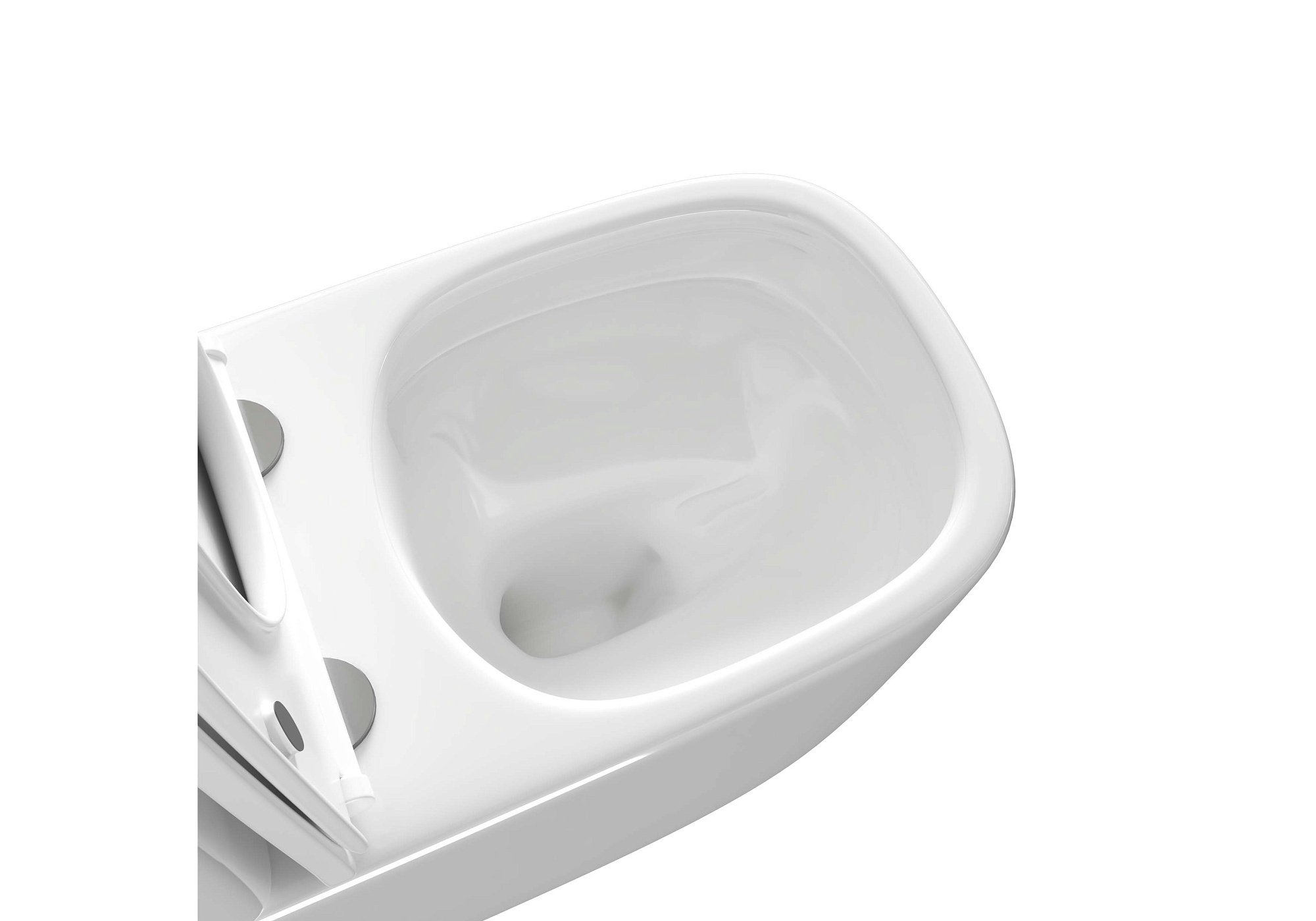 Унитаз напольный безободковый система смыва торнадо Optima Plus Aquatek AQ4451-00 доставка Нижний Новгород 4 Унитаз напольный безободковый система смыва торнадо Optima Plus Aquatek AQ4451-00 купить 4