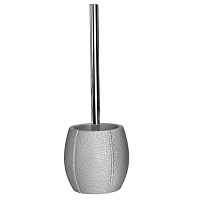 Ершик для унитаза FORA "Miracle" silver полирезин FOR-MIR025SIL