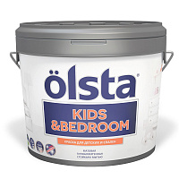 Краска для детских и спален Olsta Kids&bedroom (База A) 0.9 л