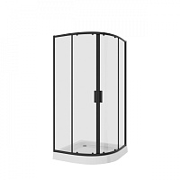 Ограждение душевое Nova NG-6807-08ВLACK 100*100*195см Niagara 68070811BLACK черный 