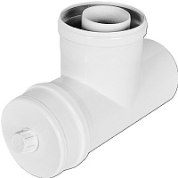 Конденсатоотводчик Т-образный коаксиальный D60/100 Rommer RCA-6010-000103