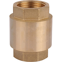 Клапан обратный пружинный муфтовый с пластиковым седлом 1" STOUT SVC-0012-000025