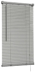 Жалюзи ПВХ 160*50см серебро Delfa NO.RF-M-001