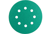 Круг шлифовальный самолип Green Film Р40 5шт ABRAFORCE 