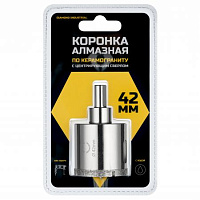 Коронка алмазая по керамограниту Diamond Industrial ф 42 мм (в сборе) мокр рез хв.-3 гр. (DIDCSC042)