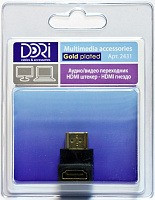 Переходник Dori 2431 HDMI штекер- HDMI гнездо угловой