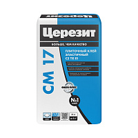 Клей для плитки эластичный СМ-17 Ceresit 792212 (25кг)