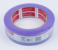 Лента малярная 50м*30мм четкий край фиолетовая Arch 673030