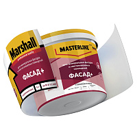 Краска Masterline by Marshall Фасад + глубокоматовая бесцветная база BС 50036121 (2.5л)