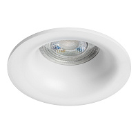Рамка (светильник) для крепления LED источника света в подвесном потолке PVC LEVIGO ROUND LightStar 012126 белый