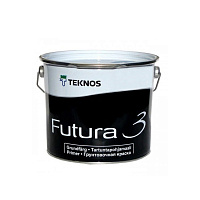 Грунтовочная краска TEKNOS Futura 3 Белая Матовая (База PM1) 2.7 л
