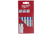 Пилка для лобзика T118B HSS 2.6-6мм по металлу 5шт Milwaukee 4932254064