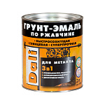 Грунт-эмаль 3 в 1 по ржавчине Дали Зеленый мох (2л)