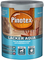 Лак на водной основе для мебели и стен PINOTEX LACKER AQUA10 матовый