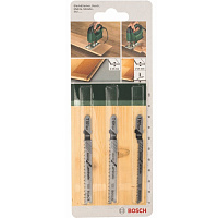 Пилка для лобзика SET Special Laminate T101BIF (2 штуки) T101AOF (1 штука) Bosch 2609256788
