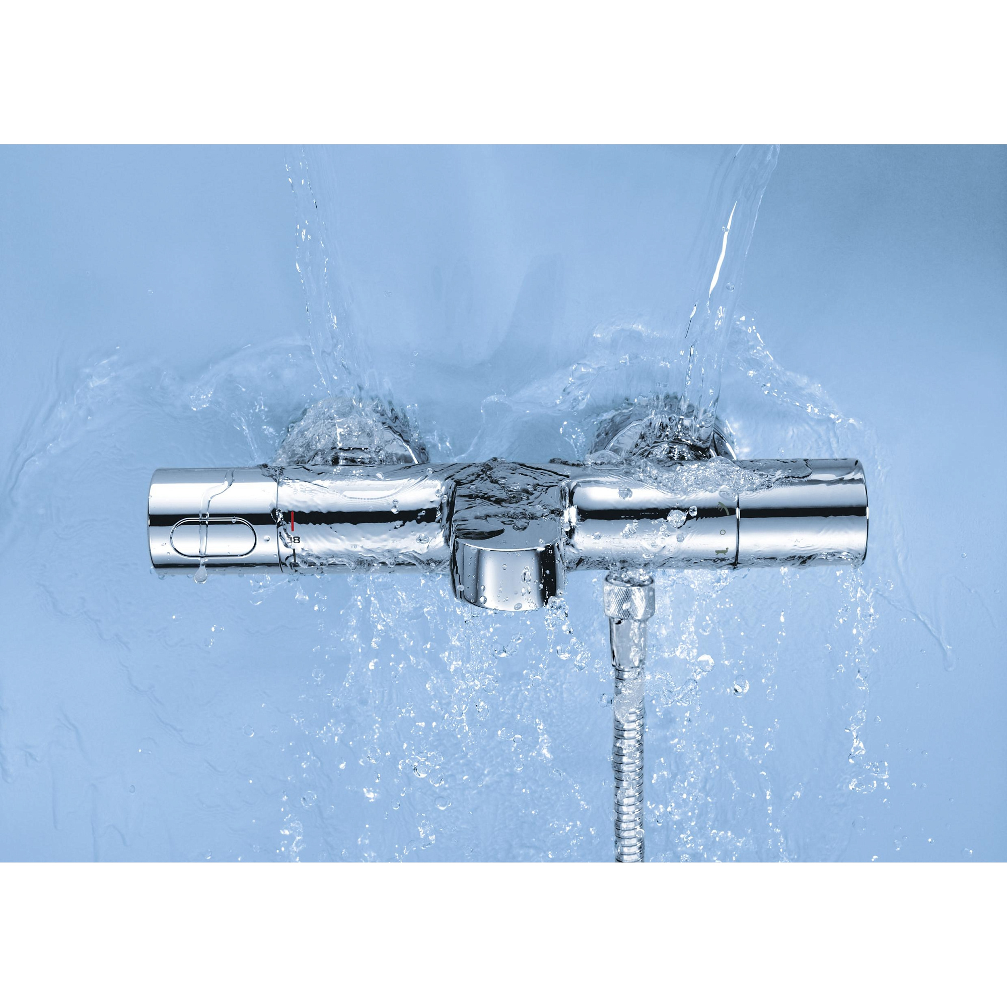 Смеситель Grohtherm 3000 Cosmopolitan для ванны термостатический цвет хром, GROHE 34276000 купить 2