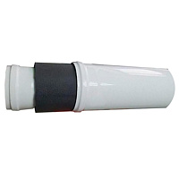 Удлинитель дымохода утепленный традиционный D80 п-м L1500 мм Rommer RCA-0080-801500