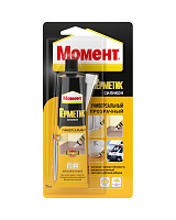 Герметик силиконовый универсальный Момент 3002434 прозрачный (0.07л)