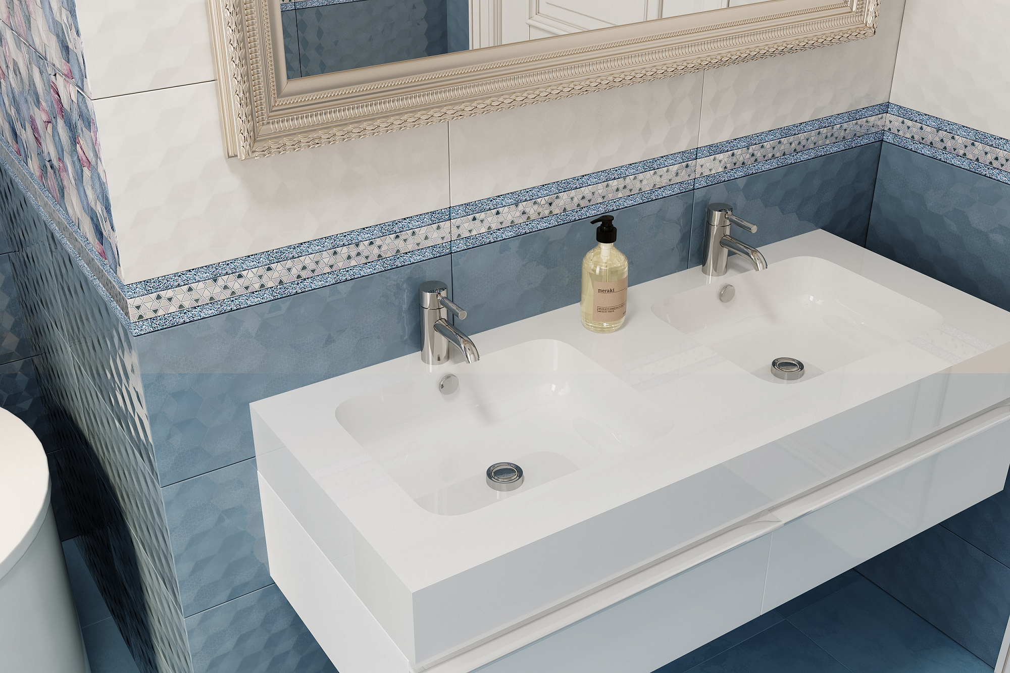 Плитка настенная Ницца рельеф 25*50см цветы Axima Ceramica доставка Нижний Новгород 2 Плитка настенная Ницца рельеф 25*50см цветы Axima Ceramica купить 2