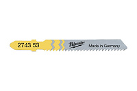 Пилка для лобзика T119B  HCS по дереву 2-15мм 5шт Milwaukee 4932274353