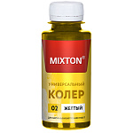 Колерная паста универсальная Микстон 02 Желтый 0.1 л