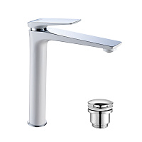 Смеситель для раковины с высоким изливом Allegro Lemark LM5909CW