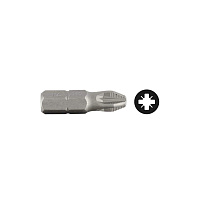 Бита Зубр Мастер кованая C1/4" PZ1 (2шт) 25мм (арт. 26003-1-25-2)