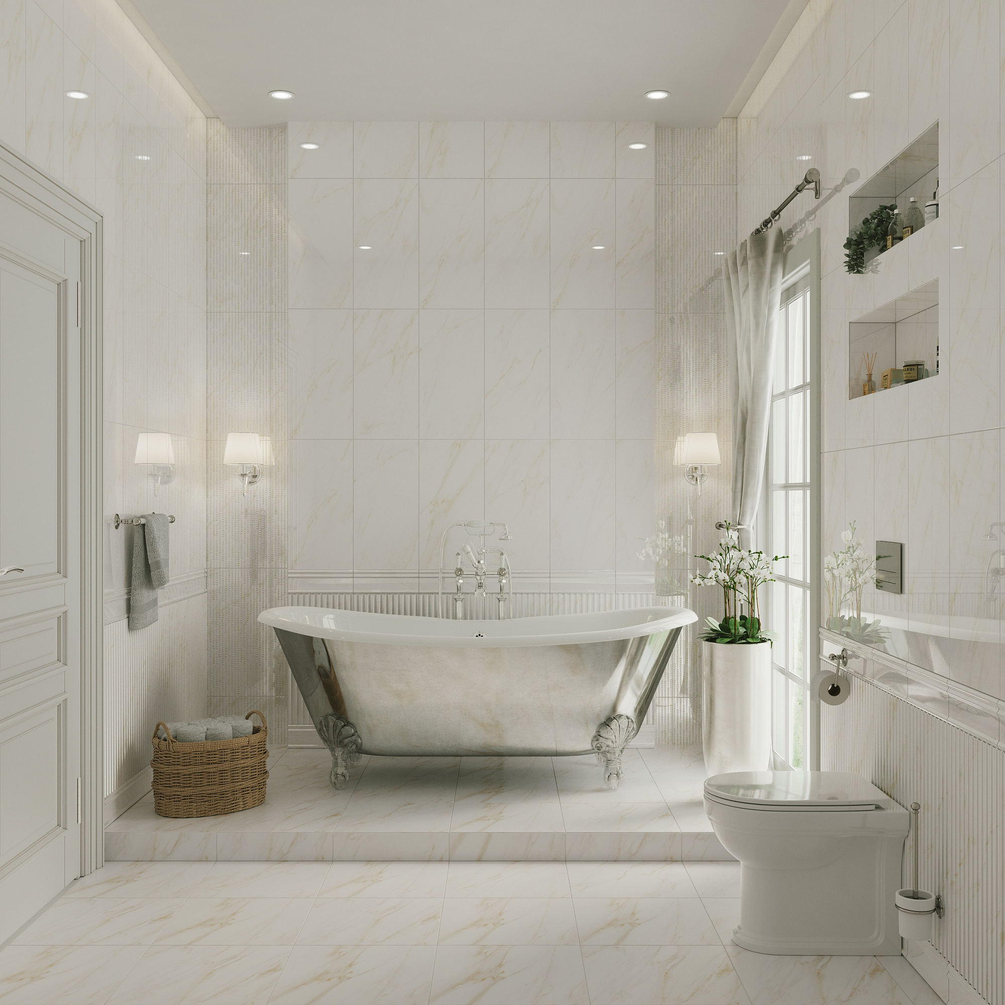 Плитка настенная Луизиана 30*60см светлая Axima Ceramica доставка Нижний Новгород 4 Плитка настенная Луизиана 30*60см светлая Axima Ceramica купить 4