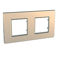 Рамка Unica QUADRO MGU6.704.56 медь 2мес