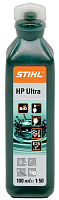 Масло для двух тактного двигателя (присадка к топливу) Stihl HP Ultra 0,1 л синтетическое (07813198060)