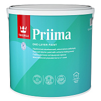 Краска Тиккурила PRIIMA глубокоматовая для интерьера (База С) 2.7 л