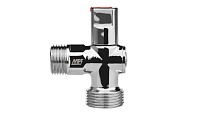 Кран шаровой угловой 1/2"-3/4" Masterprof ИС.081201 Кран шаровой угловой 1/2"-3/4" Masterprof ИС.081201