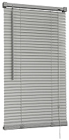Жалюзи ПВХ 160*60см серебро Delfa NO.RF-M-001
