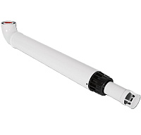 Комплект дымохода АНТИЛЕД D60/100 традиционный с хомутом L1000 мм Rommer RCA-6010-211000