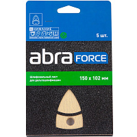 Шлифовальный лист дельта ABRAFORCE 102*150мм Р40 (АМ68652)