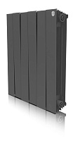 Радиатор биметаллический Royal Thermo PianoForte 500/100 (6 сек.) черный Радиатор биметаллический Royal Thermo PianoForte 500/100 (6 сек.) черный