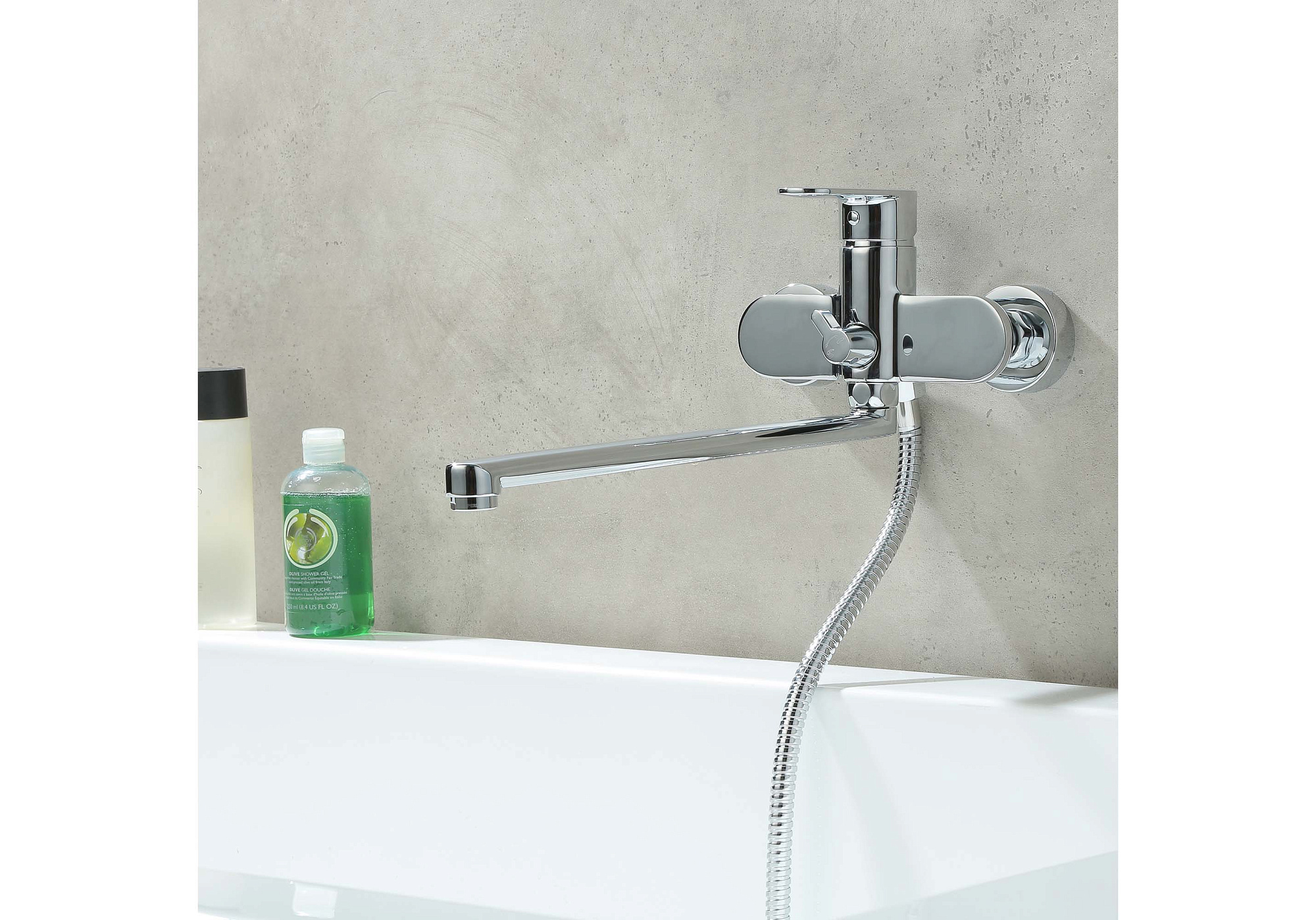 Смеситель НИКА для ванны длинный излив хром Aquatek AQ1842CR доставка Нижний Новгород 4 Смеситель НИКА для ванны длинный излив хром Aquatek AQ1842CR купить 4