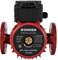 Насос циркуляционный FORCE фланцевый 3-х скоростной 40-60F Rommer RPF-0003-4060380 Насос циркуляционный FORCE фланцевый 3-х скоростной 40-60F Rommer RPF-0003-4060380