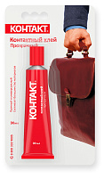 Клей контактный КОНТАКТ прозрачный (0.03л) 23064/12061