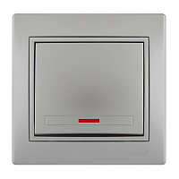 Выключатель LEZARD MIRA 701-1010-11 1-клавишный