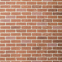 Панель Кирпич Brick Carriage House 6мм 2.44*1.22м красный Стильный дом v290
