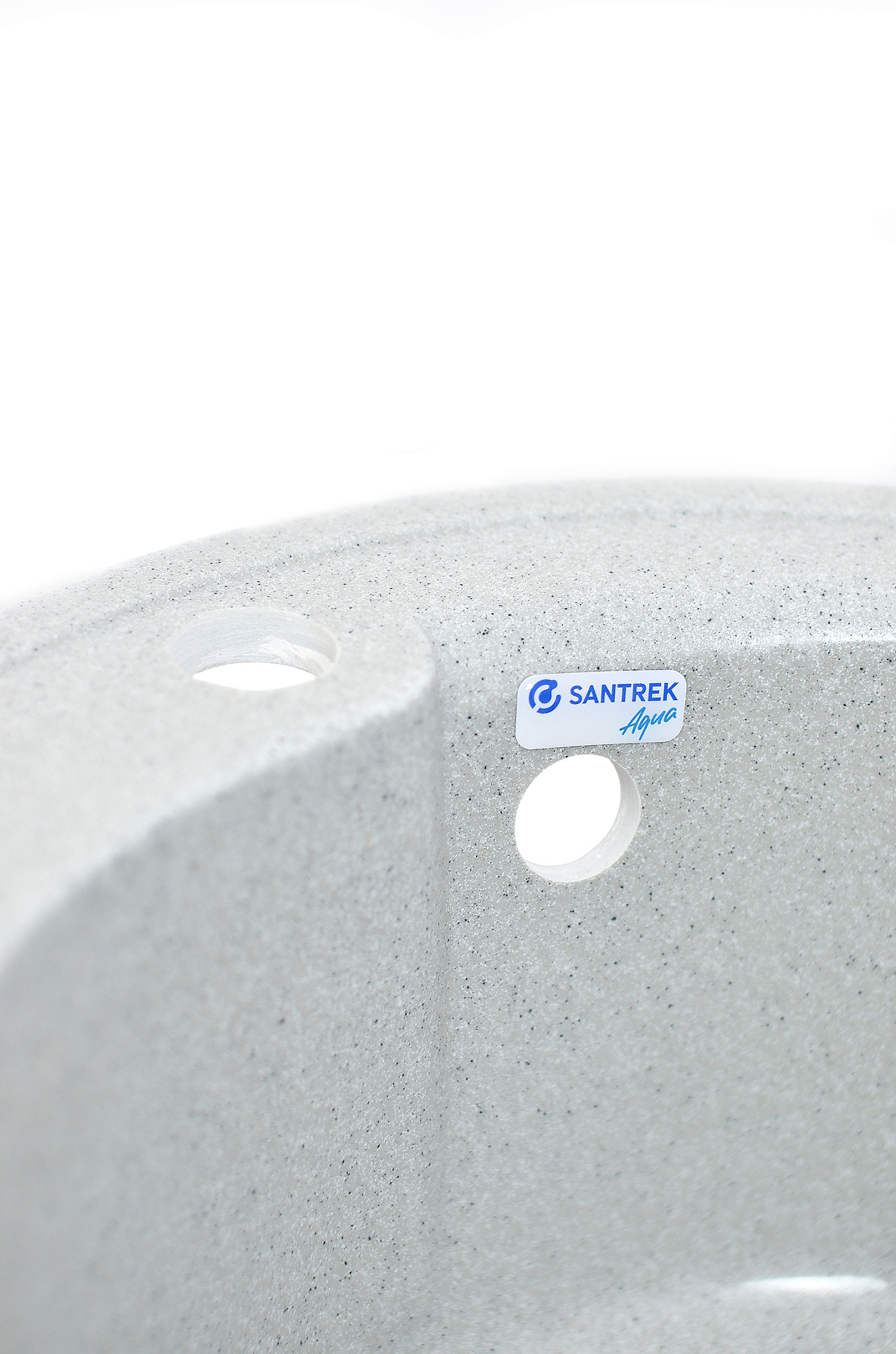 Мойка врезная круглая PRO ROUND SA-R450 SANTREK AQUA 313552 серый-310 купить 1